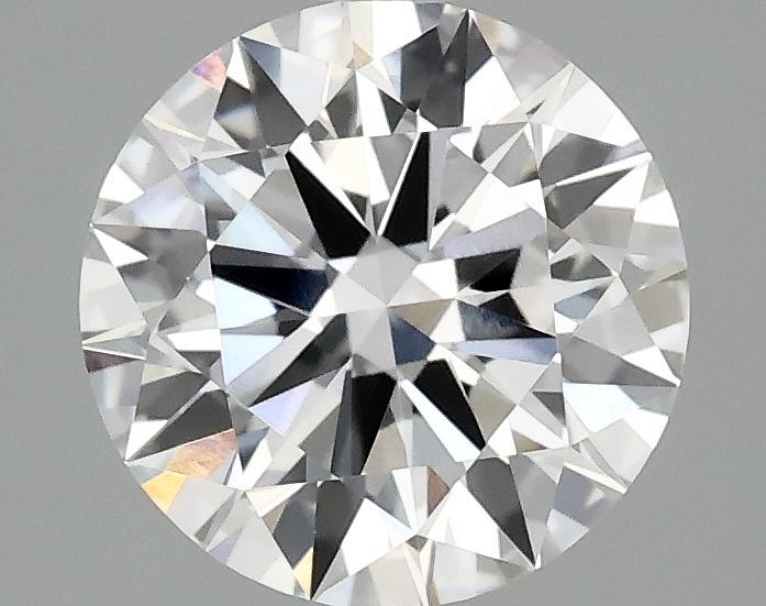 2.05 Carat Round Shaped Ideal Cut VVS2 IGI Certified Lab Grown Diamond