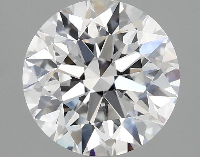 2.05 Carat Round Shaped Excellent Cut VVS2 IGI Certified Lab Grown Diamond