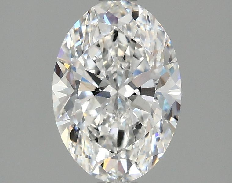 1.47 Carat Oval Shaped Ideal Cut VVS2 IGI Certified Lab Grown Diamond