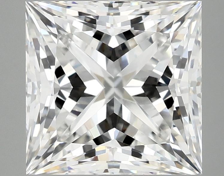 4.1 Carat Princess Shaped Ideal Cut VVS2 IGI Certified Lab Grown Diamond