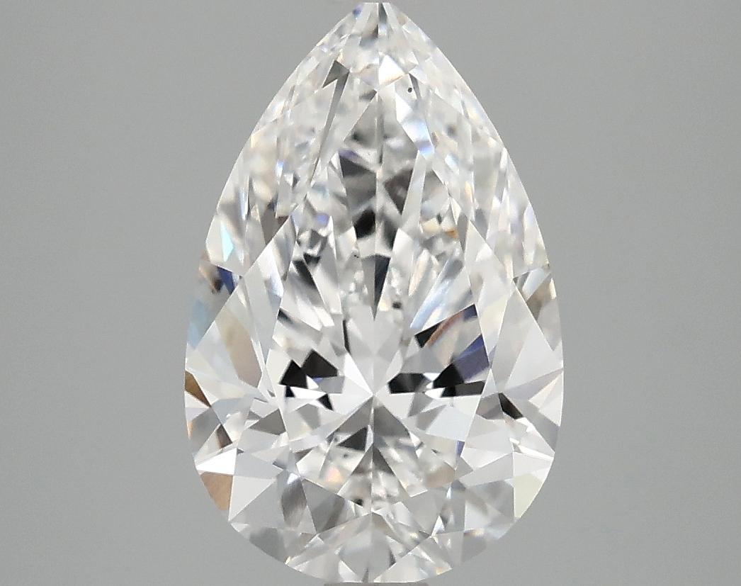 3.02 Carat Pear Shaped Ideal Cut VS2 IGI Certified Lab Grown Diamond