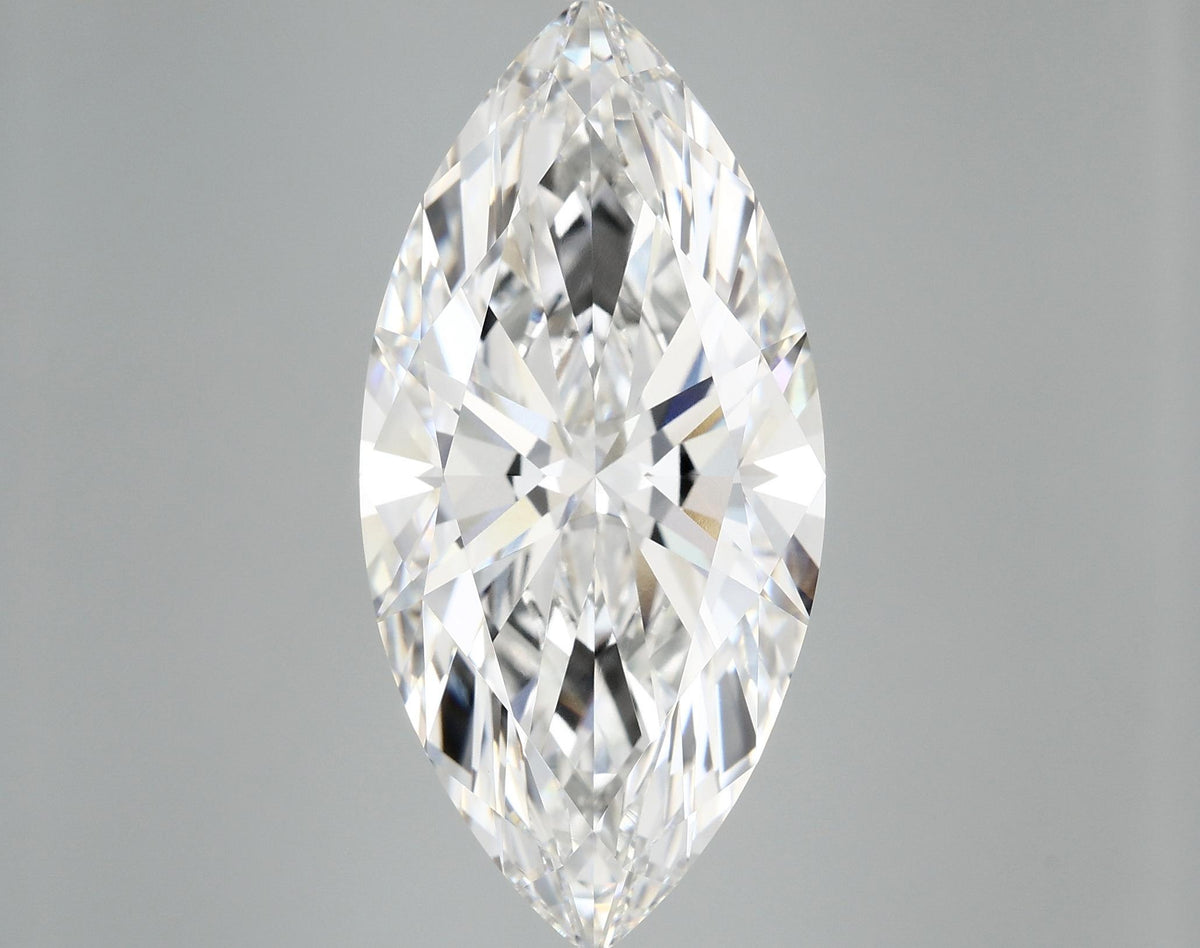 11.02 Carat Marquise Shaped Excellent Cut VVS2 IGI Certified Lab Grown Diamond