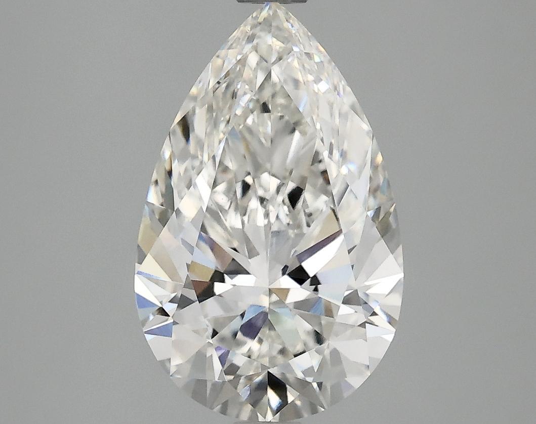 2.57 Carat Pear Shaped Ideal Cut VVS2 IGI Certified Lab Grown Diamond
