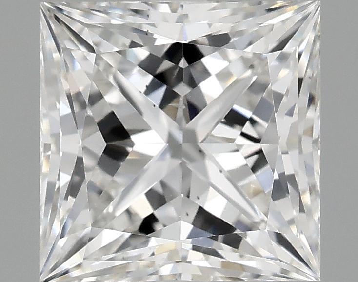 1.58 Carat Princess Shaped Very Good Cut VS2 IGI Certified Lab Grown Diamond