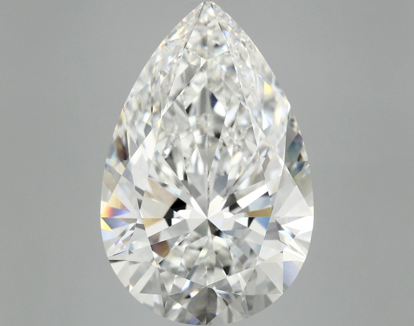 10.67 Carat Pear Shaped Excellent Cut VVS2 IGI Certified Lab Grown Diamond