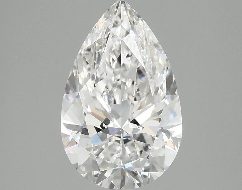 2.04 Carat Pear Shaped Ideal Cut VVS2 IGI Certified Lab Grown Diamond