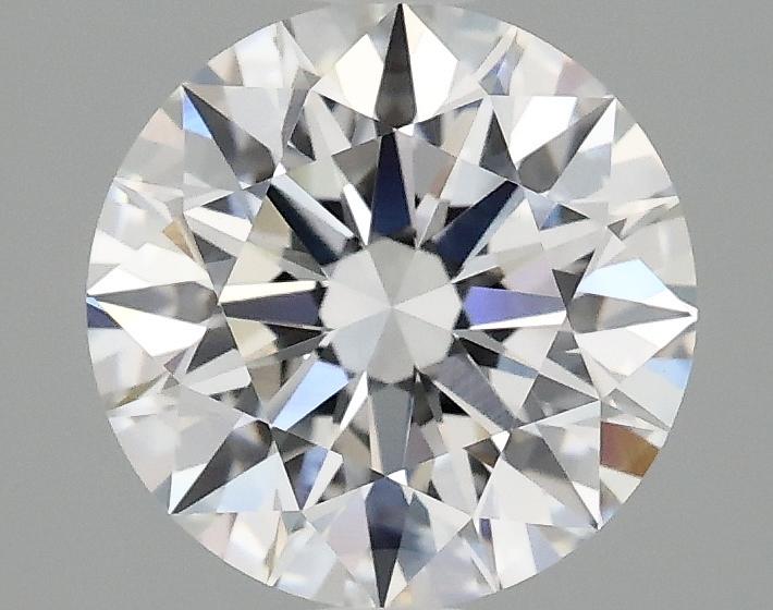 2.07 Carat Round Shaped Ideal Cut VVS2 IGI Certified Lab Grown Diamond