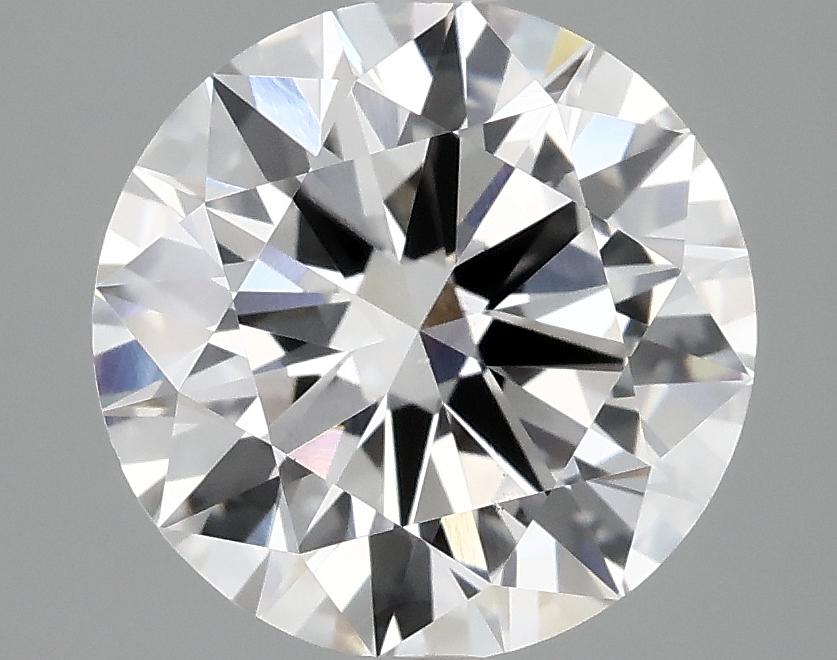 2.05 Carat Round Shaped Ideal Cut VS2 IGI Certified Lab Grown Diamond