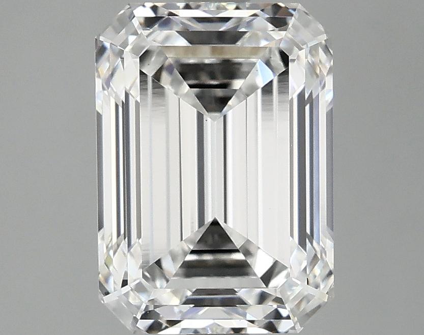 3.08 Carat Emerald Shaped Ideal Cut VS1 IGI Certified Lab Grown Diamond