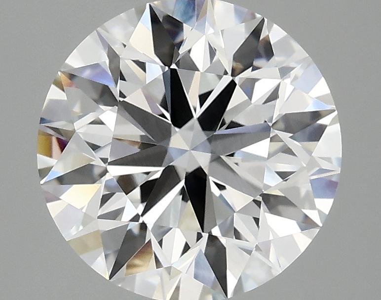 3.05 Carat Round Shaped Excellent Cut VVS2 IGI Certified Lab Grown Diamond