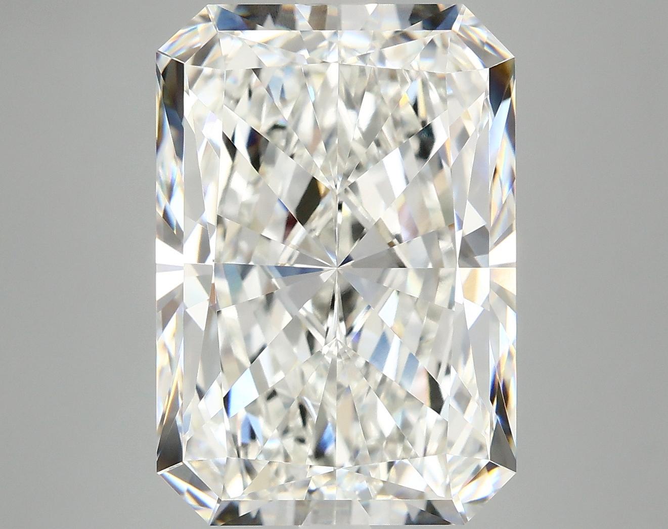9.77 Carat Radiant Shaped Ideal Cut VVS2 IGI Certified Lab Grown Diamond