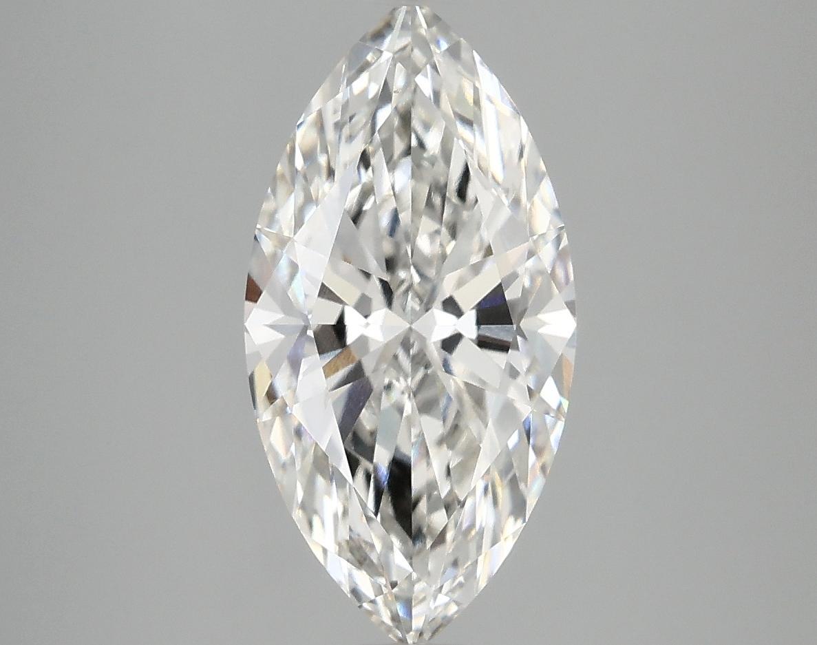 2.58 Carat Marquise Shaped Ideal Cut VVS2 IGI Certified Lab Grown Diamond