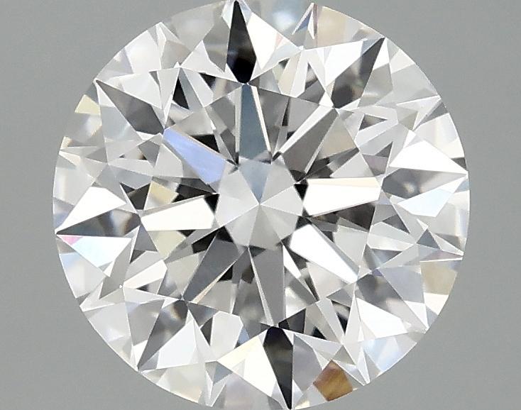 2.58 Carat Round Shaped Excellent Cut VVS2 IGI Certified Lab Grown Diamond