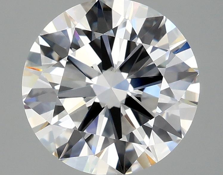 2.54 Carat Round Shaped Ideal Cut VS1 IGI Certified Lab Grown Diamond