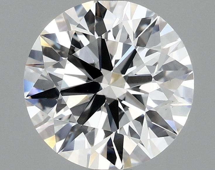 1.98 Carat Round Shaped Ideal Cut VS2 IGI Certified Lab Grown Diamond