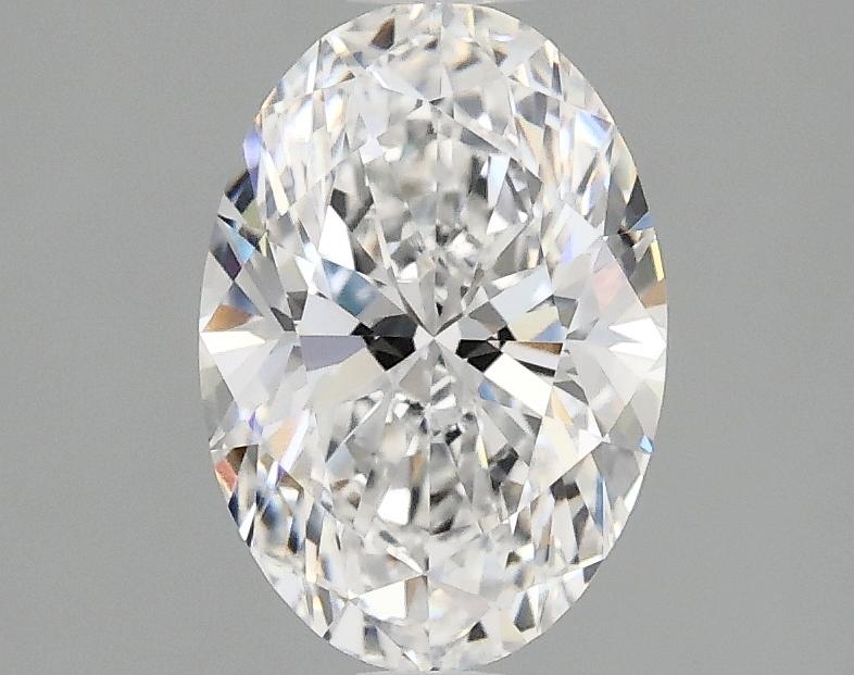 1.5 Carat Oval Shaped Ideal Cut VVS2 IGI Certified Lab Grown Diamond