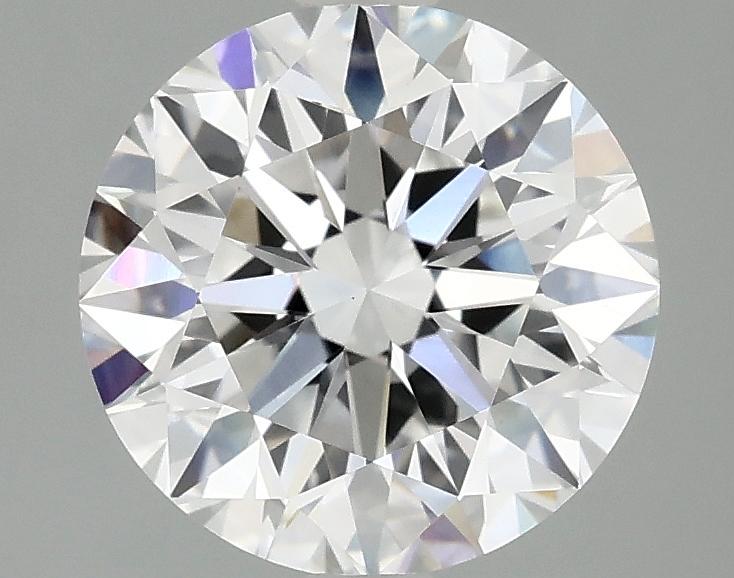 2.51 Carat Round Shaped Excellent Cut VVS2 IGI Certified Lab Grown Diamond