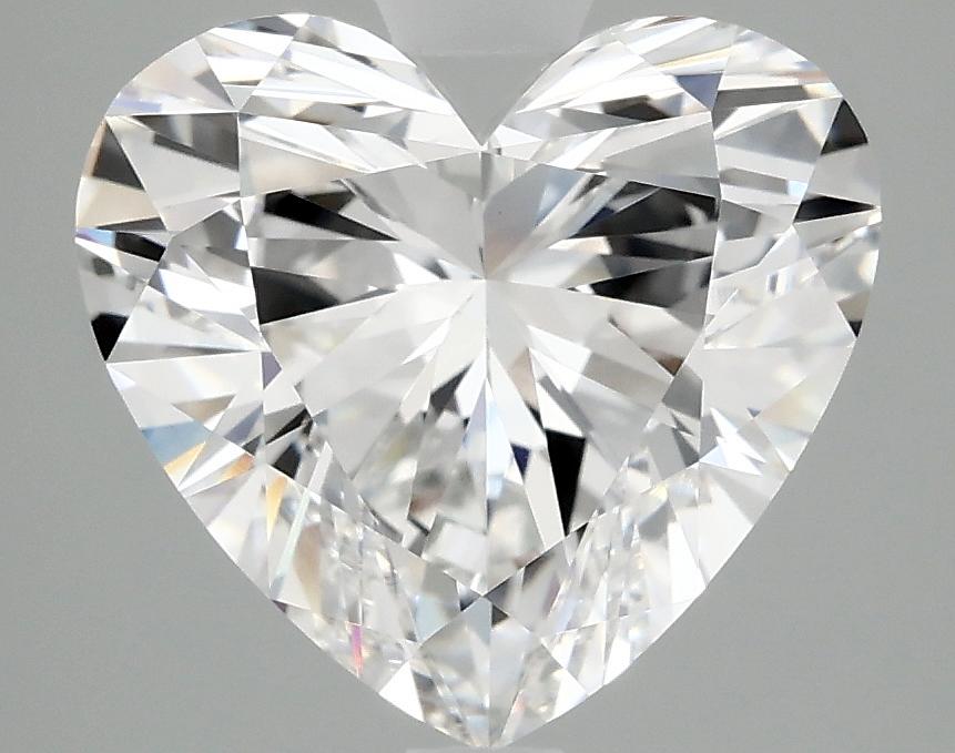 3.8 Carat Heart Shaped Ideal Cut VVS2 IGI Certified Lab Grown Diamond