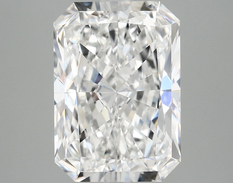 3.97 Carat Radiant Shaped Ideal Cut VVS2 IGI Certified Lab Grown Diamond