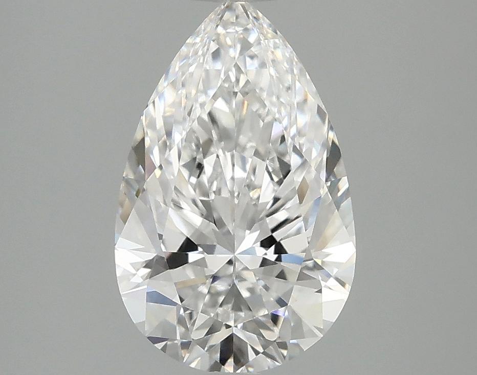2.07 Carat Pear Shaped Ideal Cut VVS2 IGI Certified Lab Grown Diamond