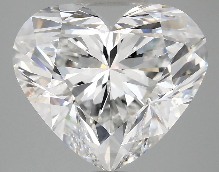 5.09 Carat Heart Shaped Ideal Cut VVS2 IGI Certified Lab Grown Diamond