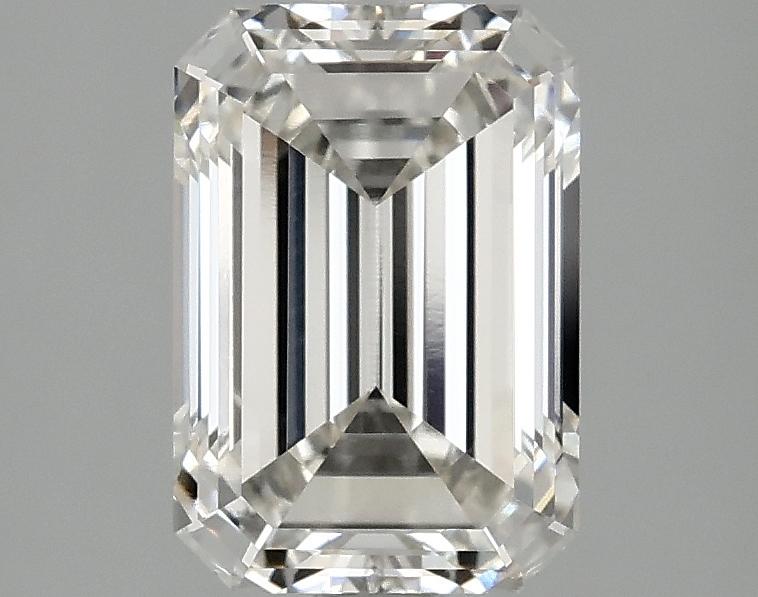 2.08 Carat Emerald Shaped Ideal Cut VVS2 IGI Certified Lab Grown Diamond