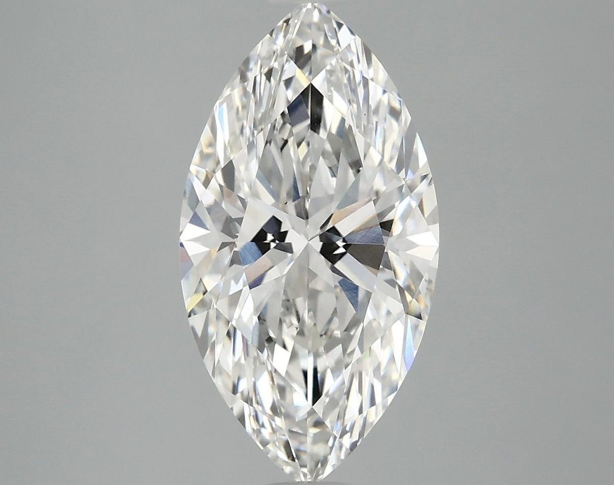 3.08 Carat Marquise Shaped Excellent Cut VS1 IGI Certified Lab Grown Diamond