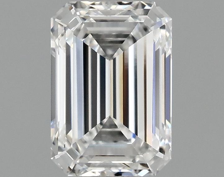0.99 Carat Emerald Shaped Ideal Cut VVS2 IGI Certified Lab Grown Diamond