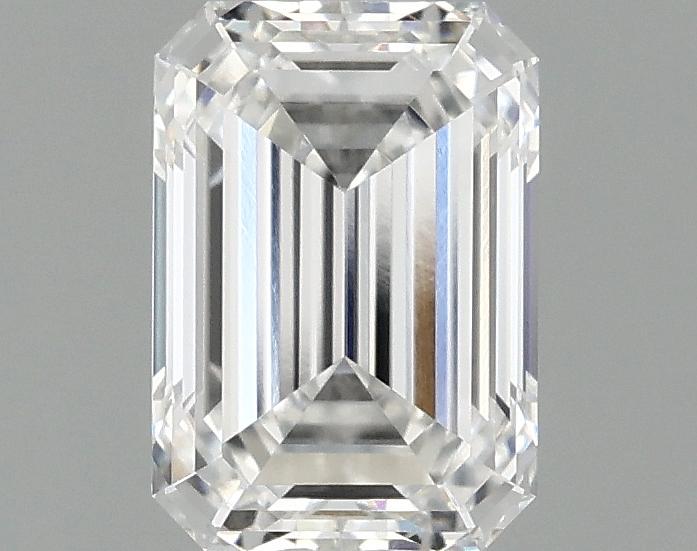 1.06 Carat Emerald Shaped Ideal Cut VVS1 IGI Certified Lab Grown Diamond