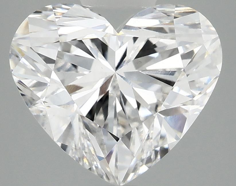 4.09 Carat Heart Shaped Ideal Cut VS1 IGI Certified Lab Grown Diamond