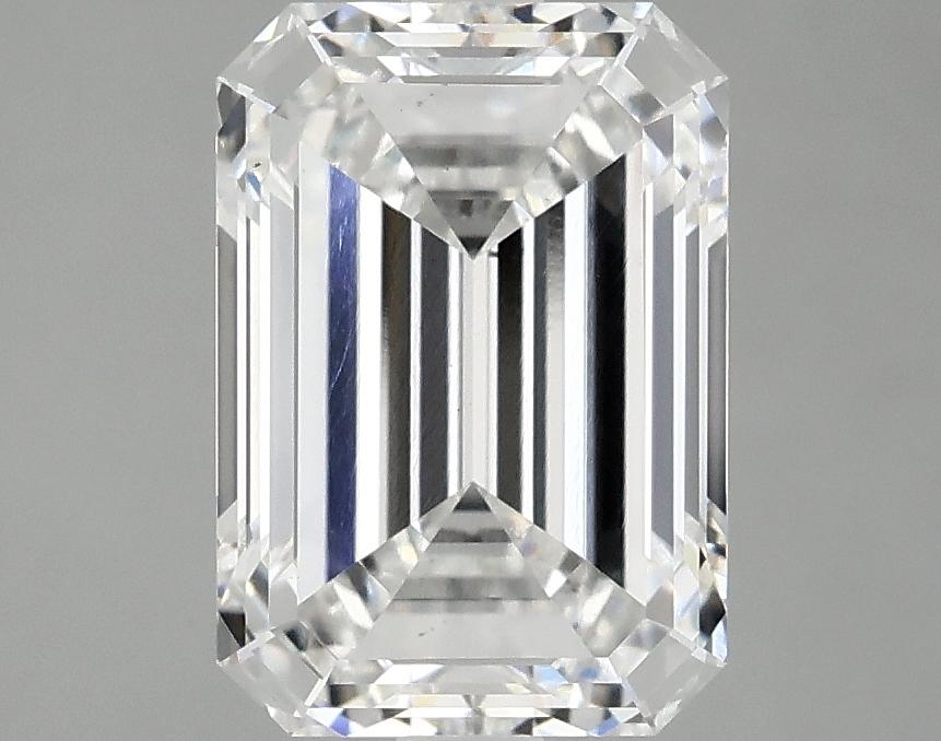 2.97 Carat Emerald Shaped Ideal Cut VS2 IGI Certified Lab Grown Diamond