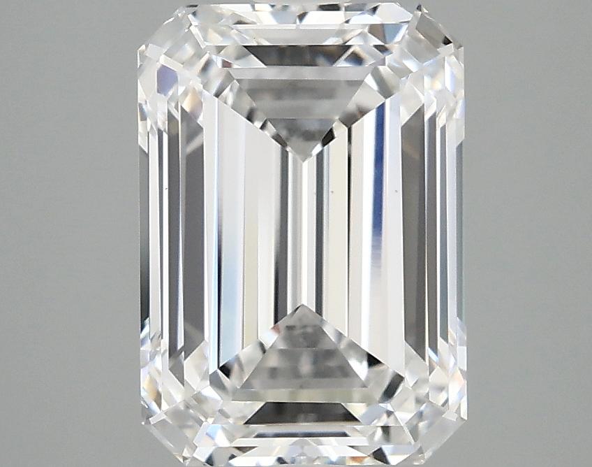 2.97 Carat Emerald Shaped Ideal Cut VS1 IGI Certified Lab Grown Diamond