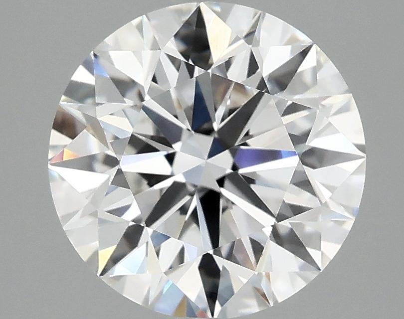 3.06 Carat Round Shaped Ideal Cut VVS2 IGI Certified Lab Grown Diamond
