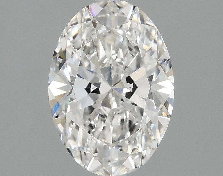 1.5 Carat Oval Shaped Ideal Cut VVS2 IGI Certified Lab Grown Diamond