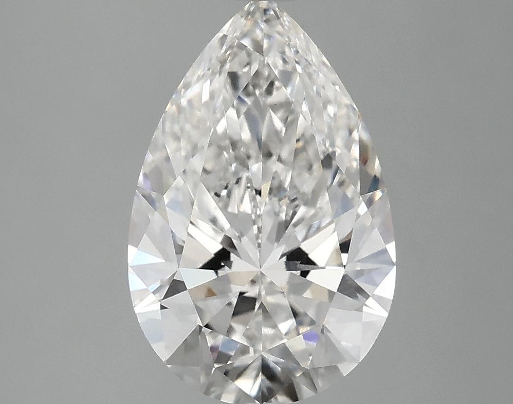 2.58 Carat Pear Shaped Excellent Cut VVS2 IGI Certified Lab Grown Diamond