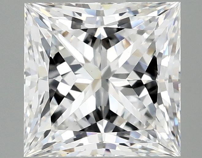 2.57 Carat Princess Shaped Ideal Cut VS1 IGI Certified Lab Grown Diamond