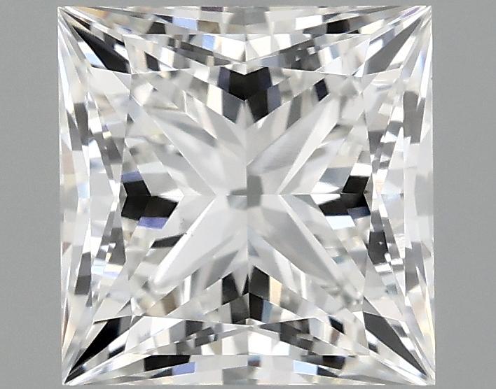 1.9 Carat Princess Shaped Ideal Cut VS1 IGI Certified Lab Grown Diamond