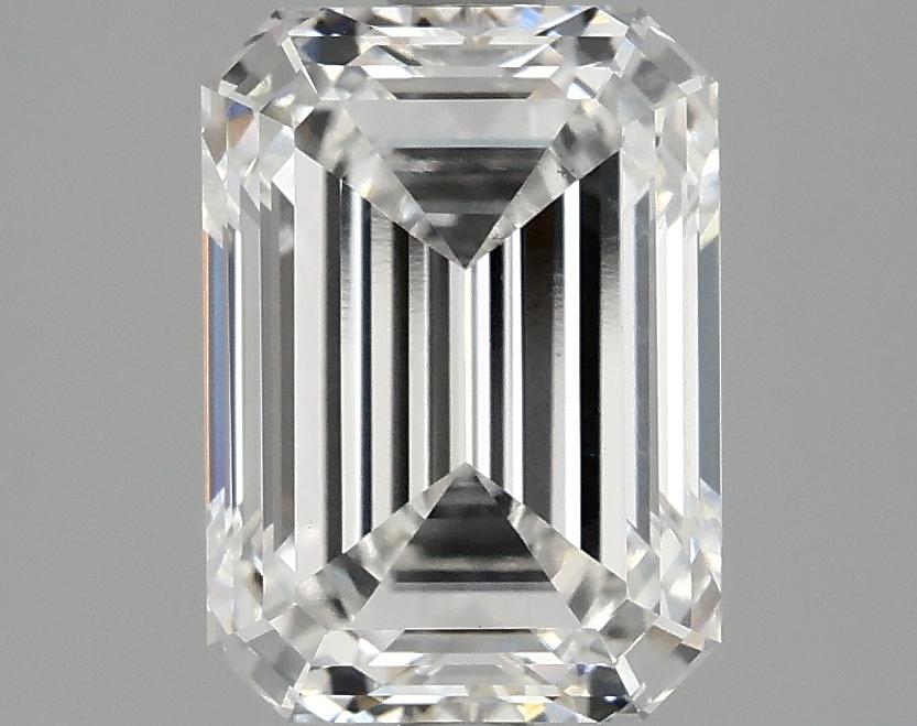 3.08 Carat Emerald Shaped Excellent Cut VS1 IGI Certified Lab Grown Diamond