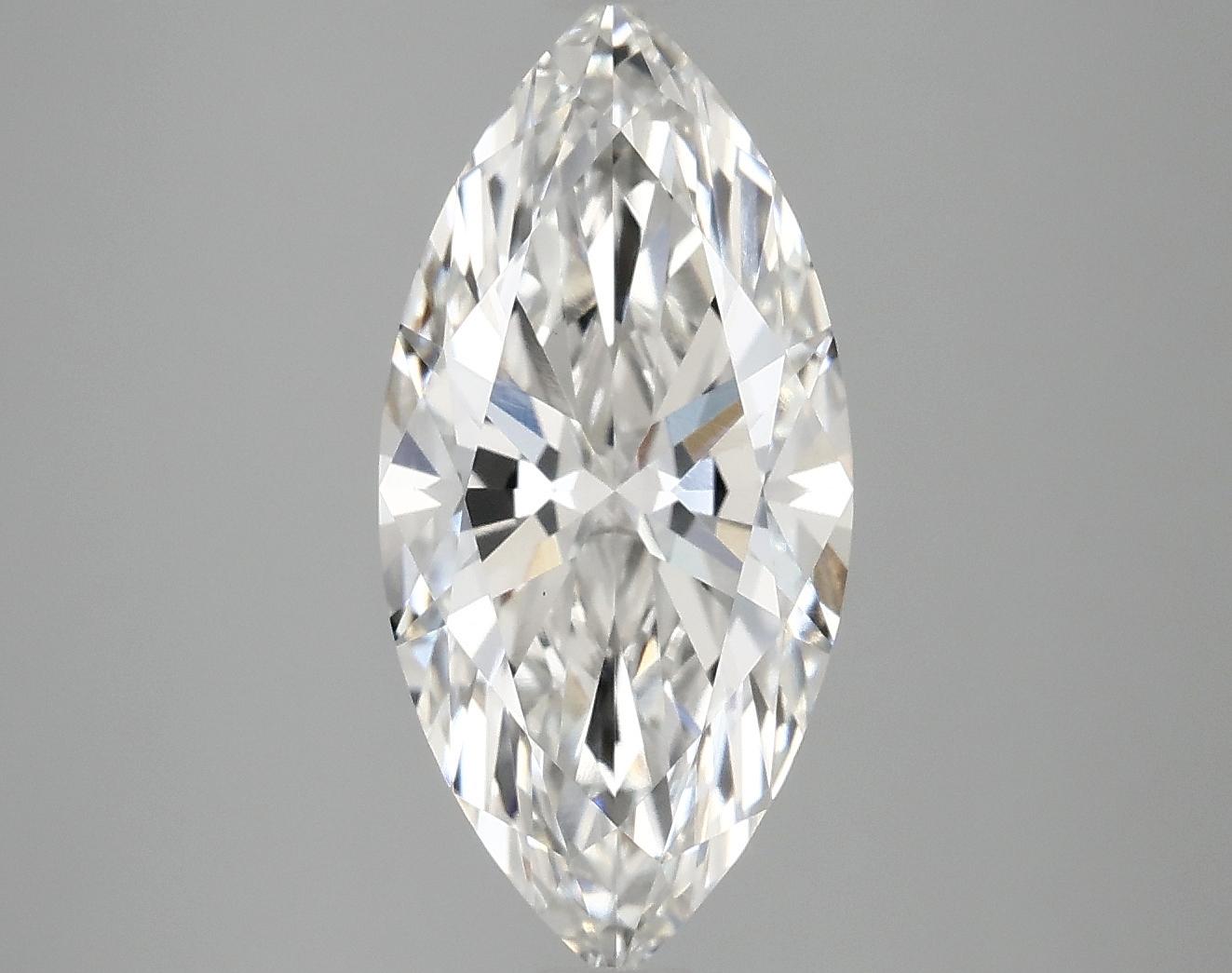 3.08 Carat Marquise Shaped Excellent Cut VS1 IGI Certified Lab Grown Diamond