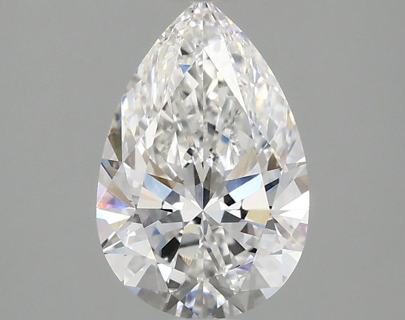 1.47 Carat Pear Shaped Excellent Cut VVS2 IGI Certified Lab Grown Diamond