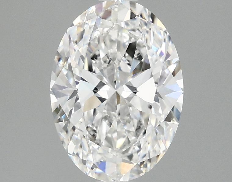 1.5 Carat Oval Shaped Ideal Cut VVS2 IGI Certified Lab Grown Diamond