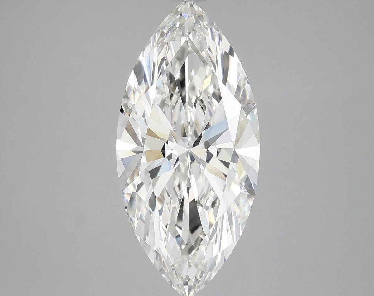 2.86 Carat Marquise Shaped Excellent Cut VS1 IGI Certified Lab Grown Diamond