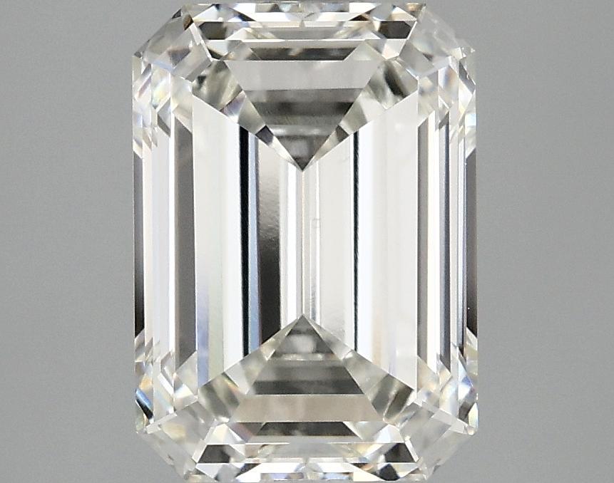 3.09 Carat Emerald Shaped Ideal Cut VS2 IGI Certified Lab Grown Diamond