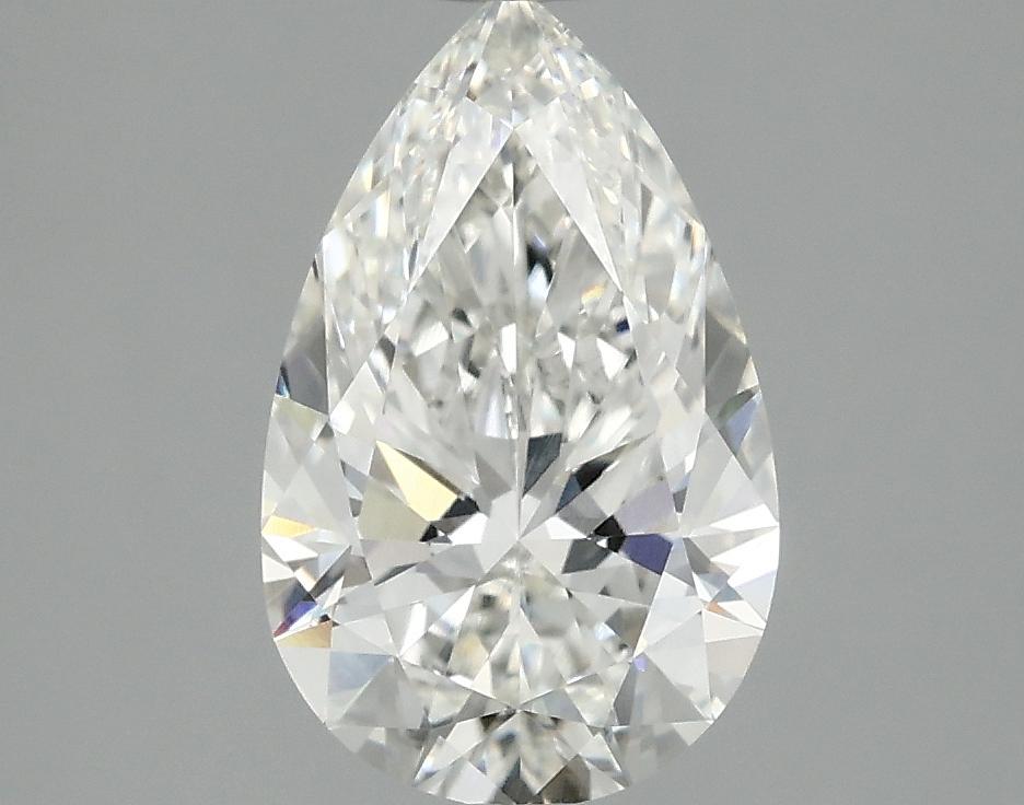 1.92 Carat Pear Shaped Ideal Cut VVS2 IGI Certified Lab Grown Diamond