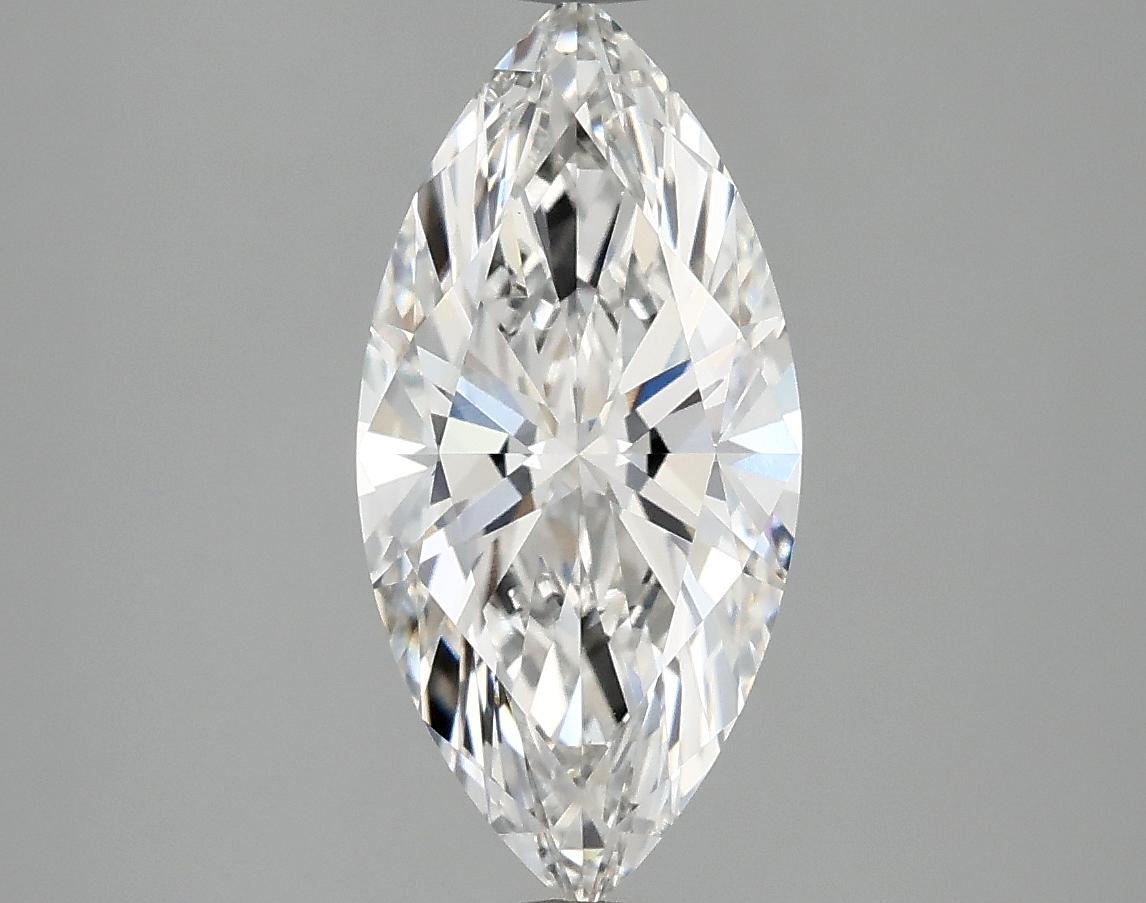 2.05 Carat Marquise Shaped Excellent Cut VVS2 IGI Certified Lab Grown Diamond