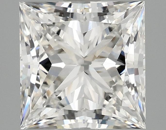 2.38 Carat Princess Shaped Ideal Cut VVS2 IGI Certified Lab Grown Diamond