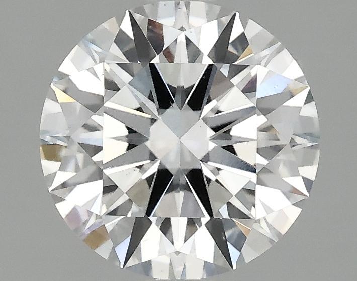 2.05 Carat Round Shaped Ideal Cut VS2 IGI Certified Lab Grown Diamond