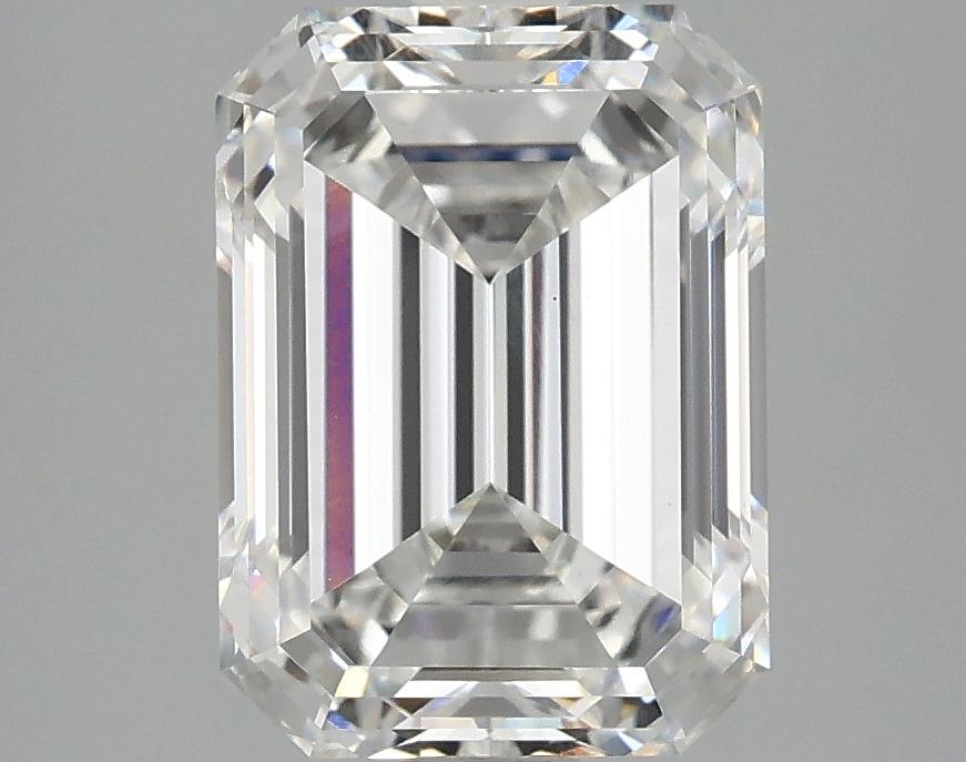 3.09 Carat Emerald Shaped Excellent Cut VS1 IGI Certified Lab Grown Diamond