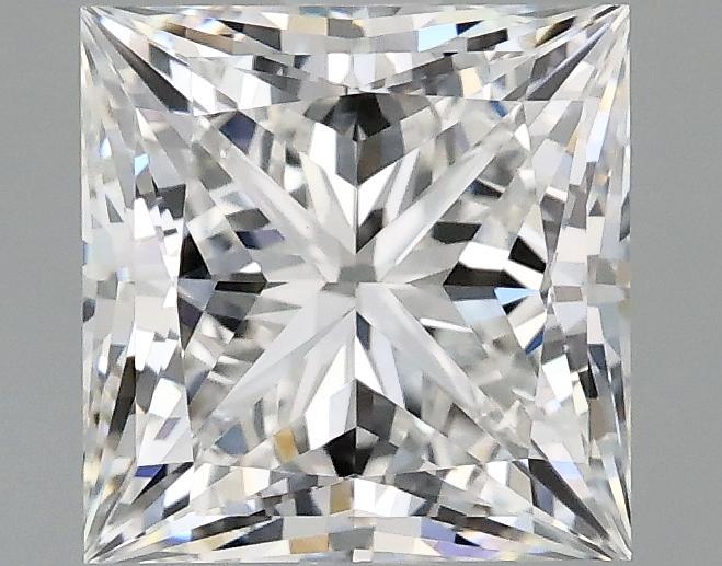 2.09 Carat Princess Shaped Ideal Cut VVS2 IGI Certified Lab Grown Diamond