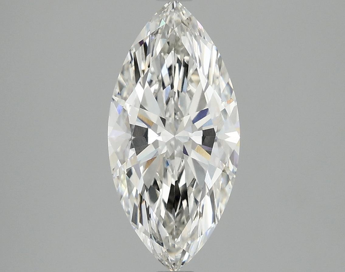 2.05 Carat Marquise Shaped Excellent Cut VVS2 IGI Certified Lab Grown Diamond